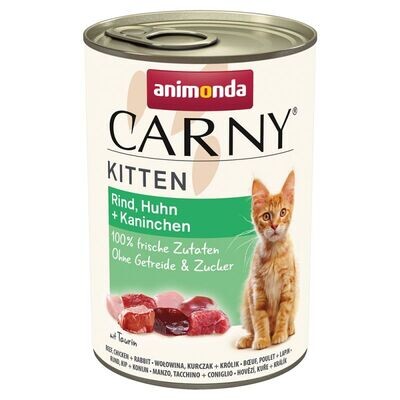 Animonda • Carny • Kitten • Rind, Huhn & Kaninchen