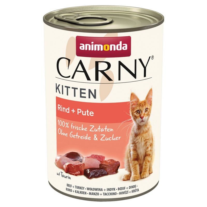 Animonda • Carny • Kitten • Rind &amp; Pute