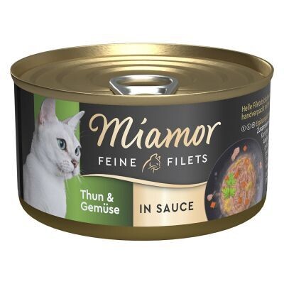 Miamor • Fine Fillets • in Soße • Thunfisch & Gemüse