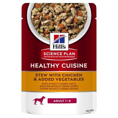Hill's • Science Plan • Healthy Cuisine • Stew • with Chicken & added Vegetables