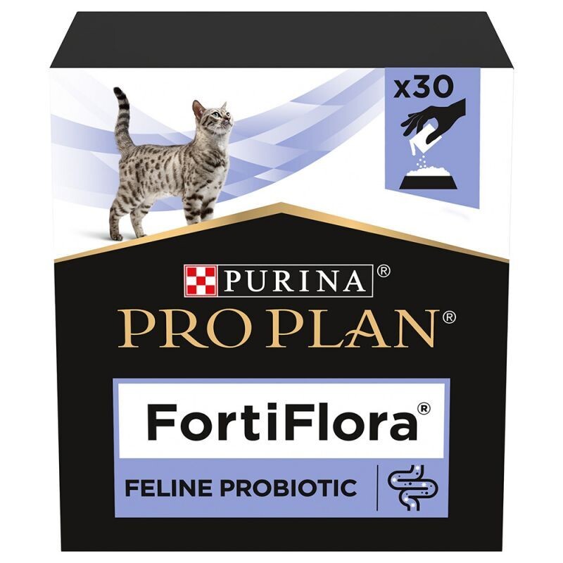 Purina • Pro Plan • Veterinary Diets • Fortiflora • Feline Probiotic 30 x 1g