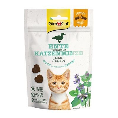GimCat Crunchy Snacks - Ente & Katzenminze