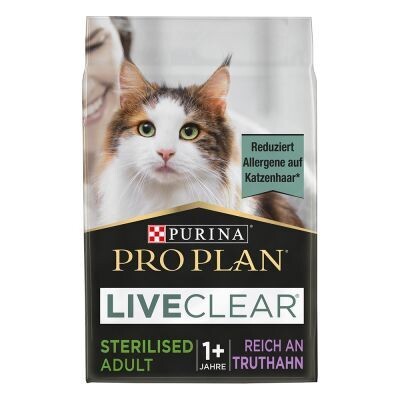 Purina • Pro Plan • LiveClear • Sterilised • Adult • Truthahn