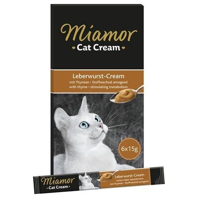 Miamor • Cat Snack • Leberwurst-Cream