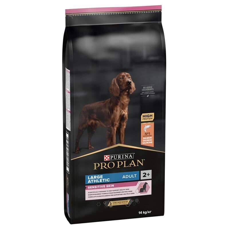 Purina • Pro Plan • Large • Athletic • Adult • Sensitive Skin • Lachs