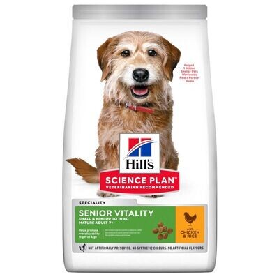Hill's • Science Plan • Mature Adult Senior Vitality • Small & Mini • with Chicken