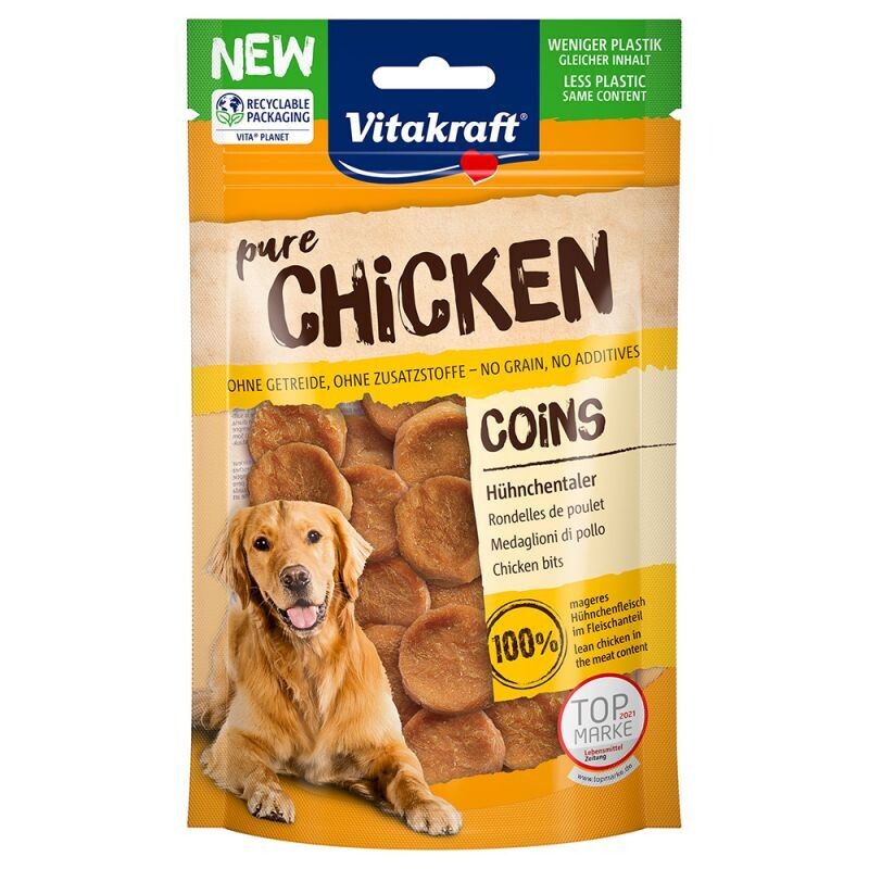 Vitakraft • Fleischsnacks • Chicken coins • Hühnchentaler