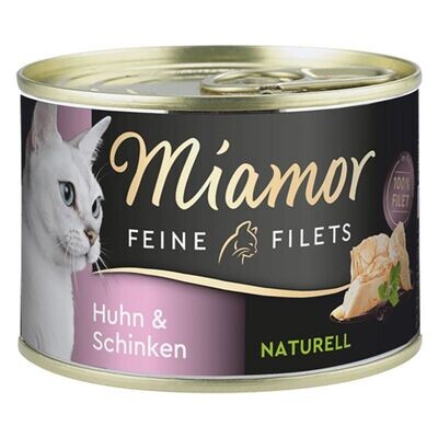Miamor • Fine Fillets • Naturelle • Huhn &amp; Schinken