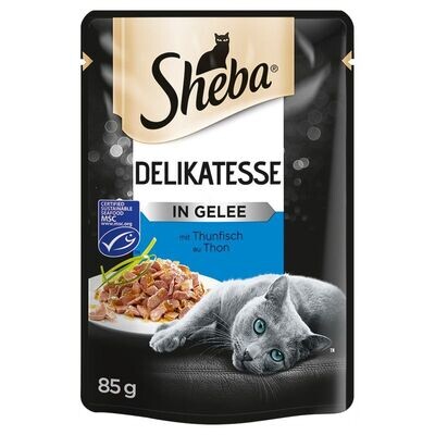Sheba • Delikatesse • in Gelee • mit Thunfisch