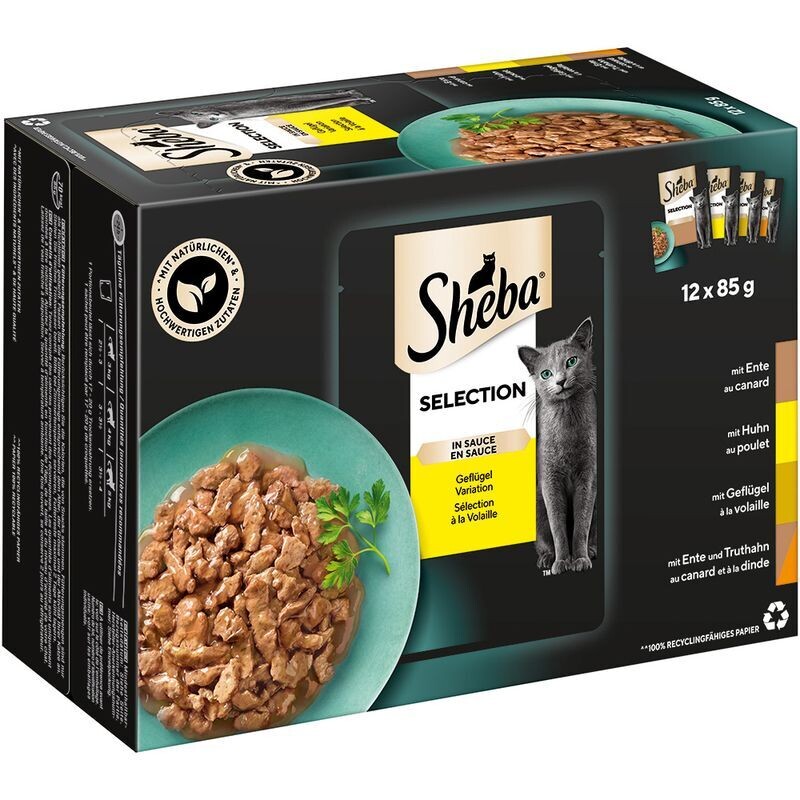 Sheba • Selection • in Sauce • Geflügel Variation