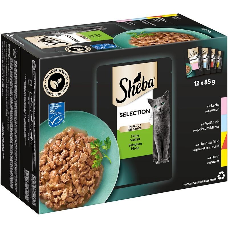 Sheba • Selection • in Sauce • Feine Vielfalt
