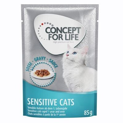 Concept for Life • Sensitive Cats • in Soße