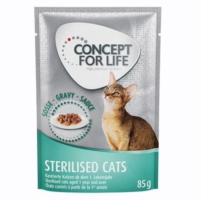 Concept for Life • Sterilised Cats • in Soße