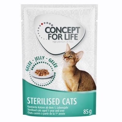 Concept for Life • Sterilised Cats • in Gelee