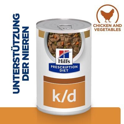 Hill&#39;s • Prescription Diet • Kidney Care • k/d • Ragout with Chicken