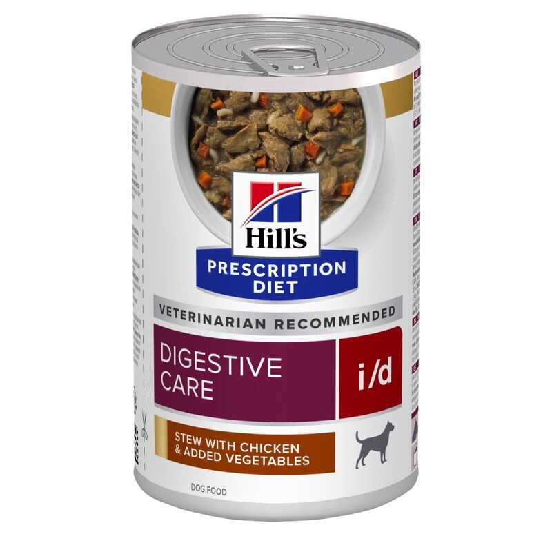 Hill&#39;s • Prescription Diet • Digestive Care • i/d • Stew with Chicken &amp; Added Vegetables