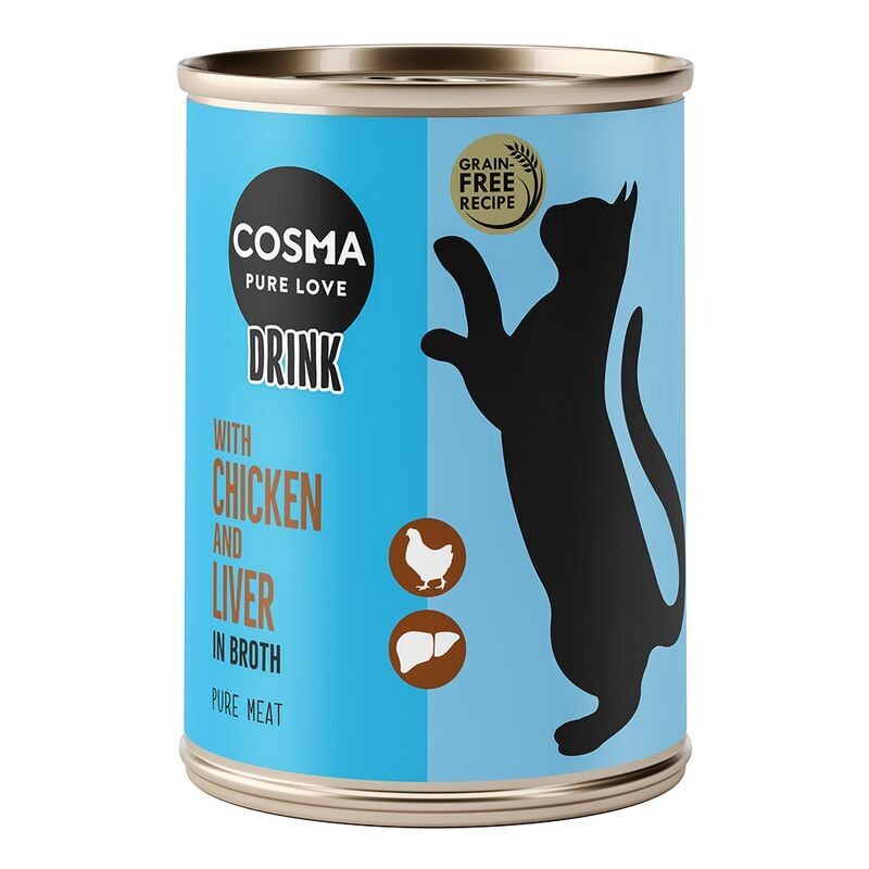 Cosma • Drink • in Broth • Hühnchen und Hühnchenleber