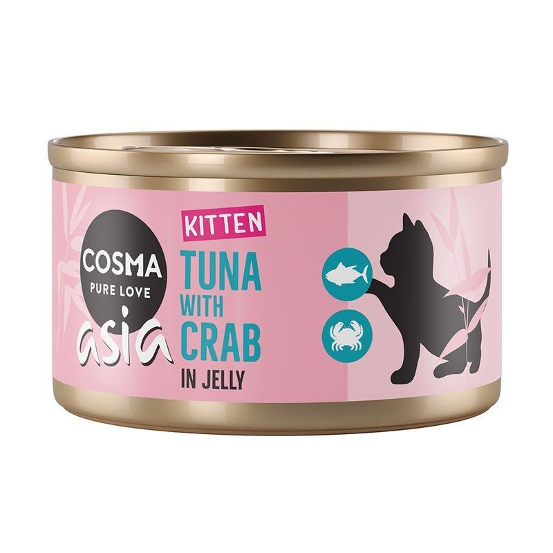 Cosma • Asia • in Jelly • Tuna with Crab Meat • Kitten