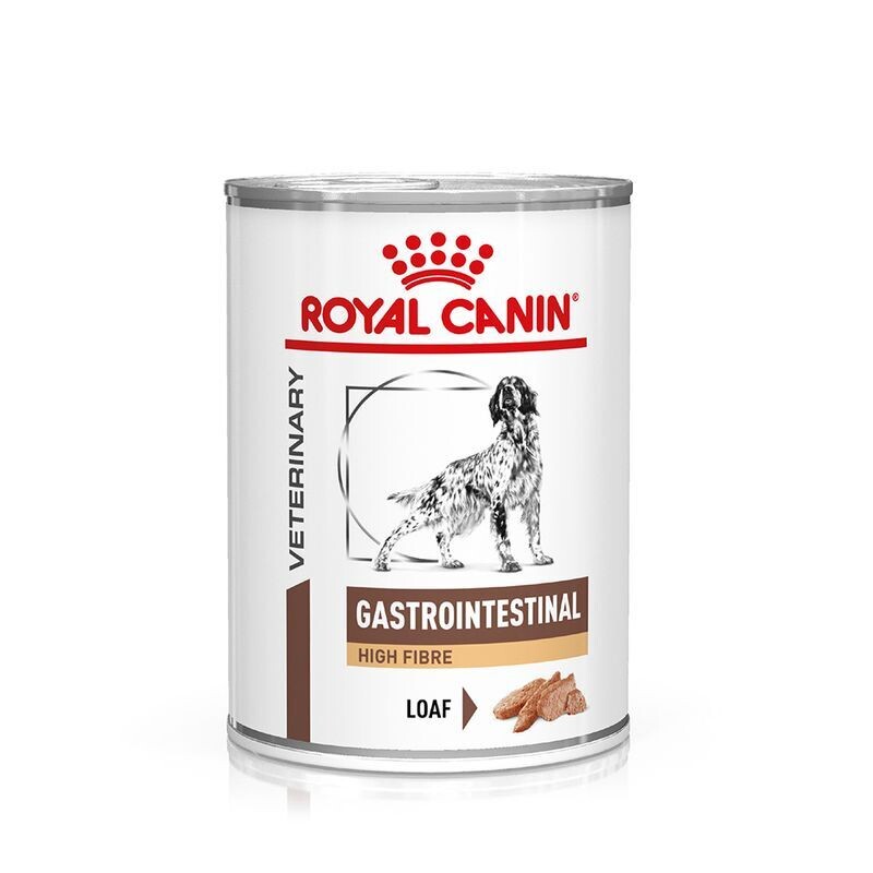 Royal Canin • Veterinary Canine • Gastro Intestinal High Fiber • Mousse
