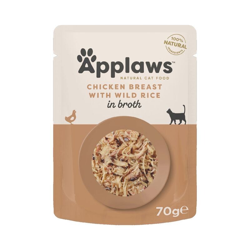 Applaws • in Broth • Chicken Breast &amp; Wild Rice