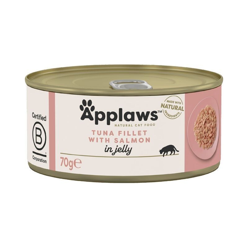 Applaws • in Jelly • Tuna Fillet & Salmon