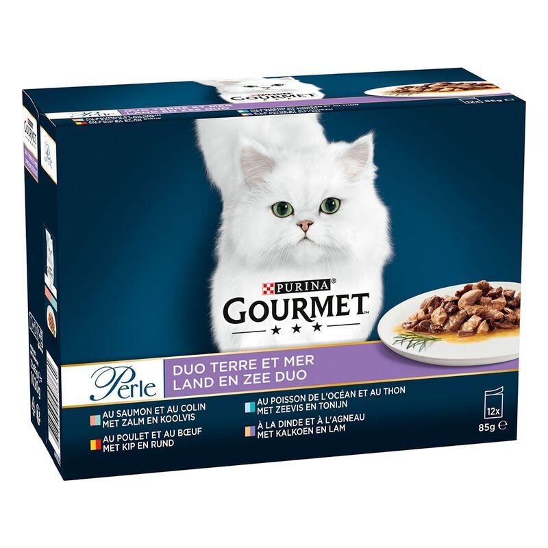 Purina • Gourmet • Perle • Duo vom Land &amp; aus dem Meer