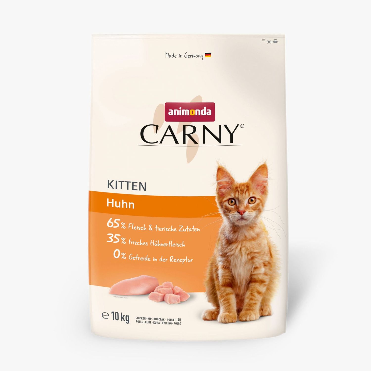 Animonda • Carny • Kitten, Garša:: Vistas gaļa, Iepakojums:: sveramā 1 kg.