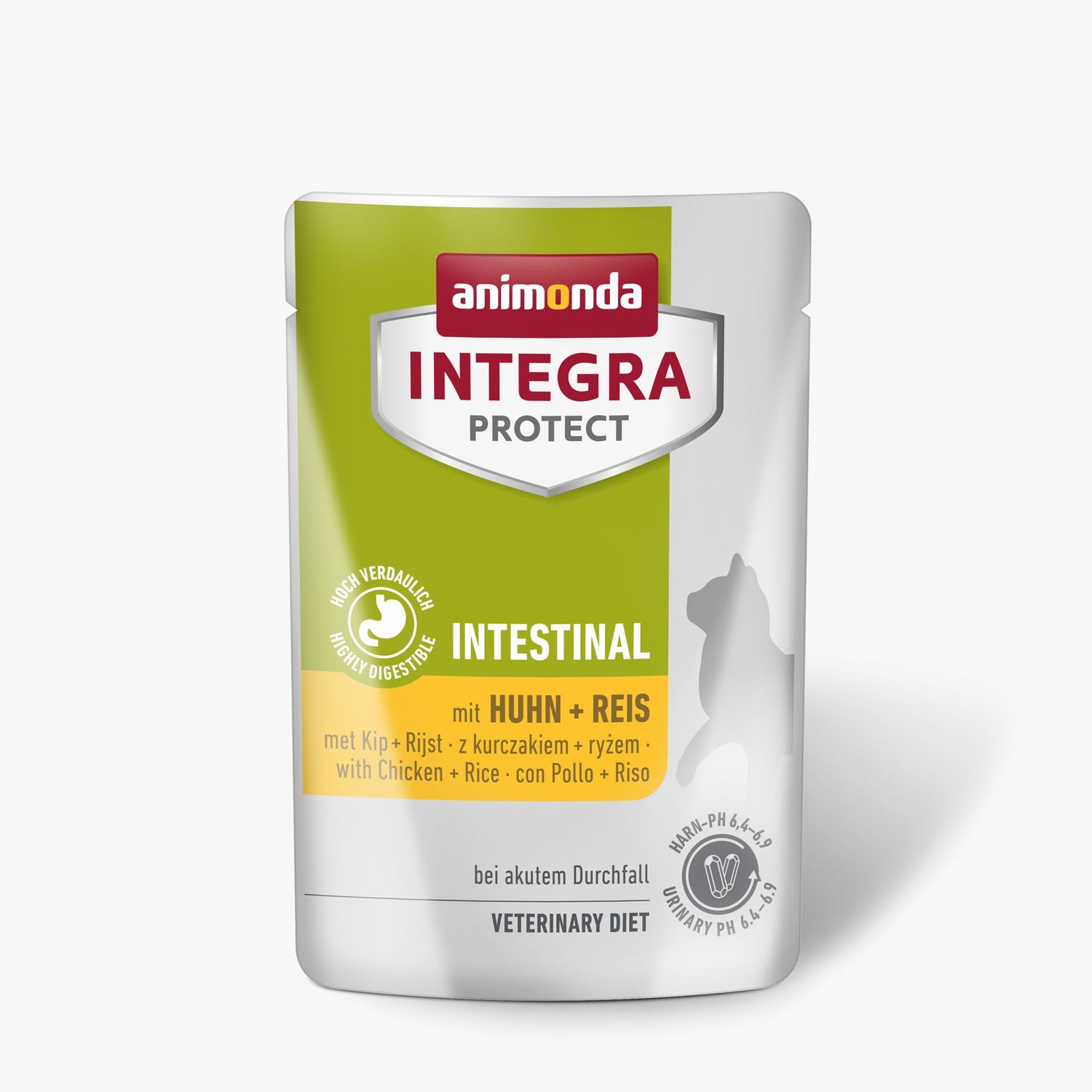 Animonda • Integra Protect • Intestinal, Garša:: Ar vistas gaļu un rīsiem, Iepakojums:: paciņa 85 g., Komplekts:: 1