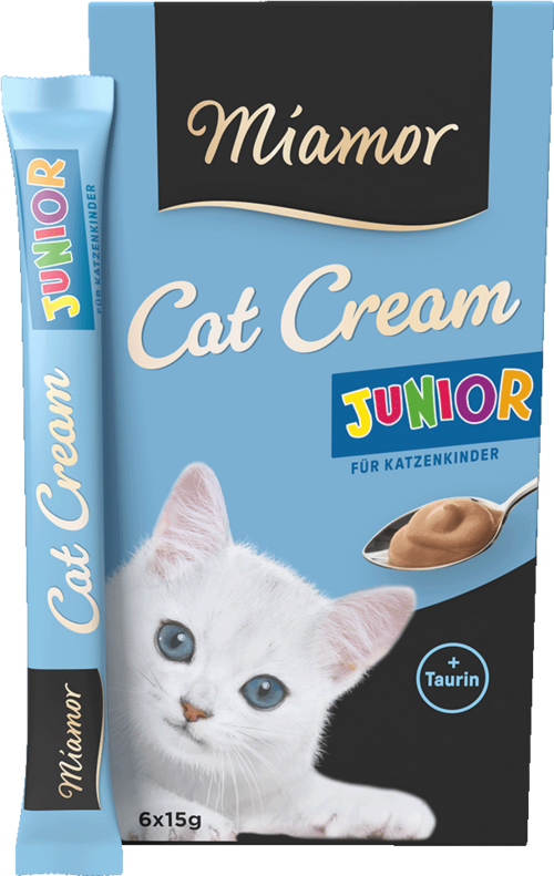 Miamor • Cat Cream • Kitten, Garša:: Krēms junioriem, Iepakojums:: paciņa 6×15 g., Komplekts:: ×1