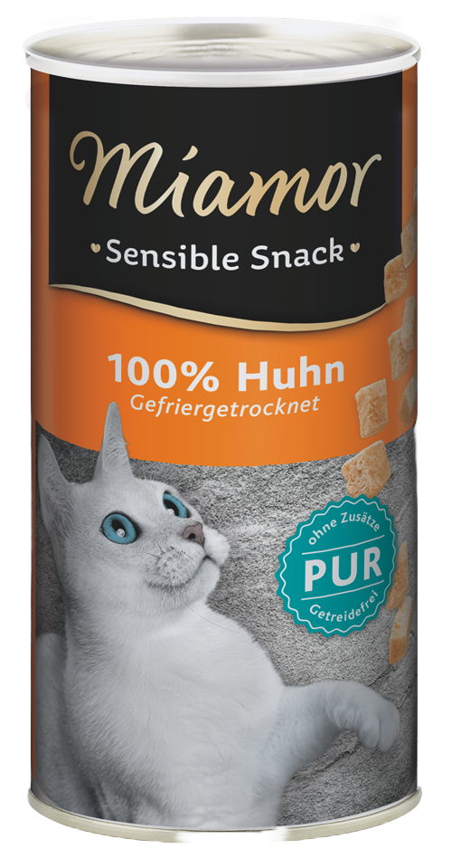 Miamor • Sensible Snack • Kitten, Garša:: Tīra vistas gaļa, Iepakojums:: bundža 30 g., Komplekts:: 1 gb.