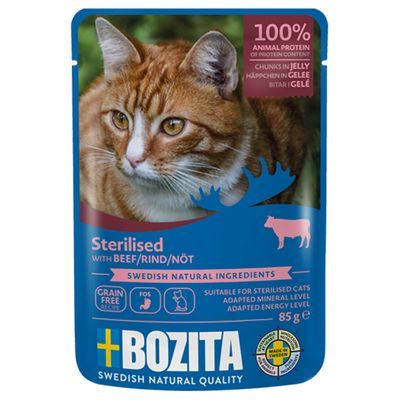 Bozita • Chunks in Jelly • Sterilised • Rind