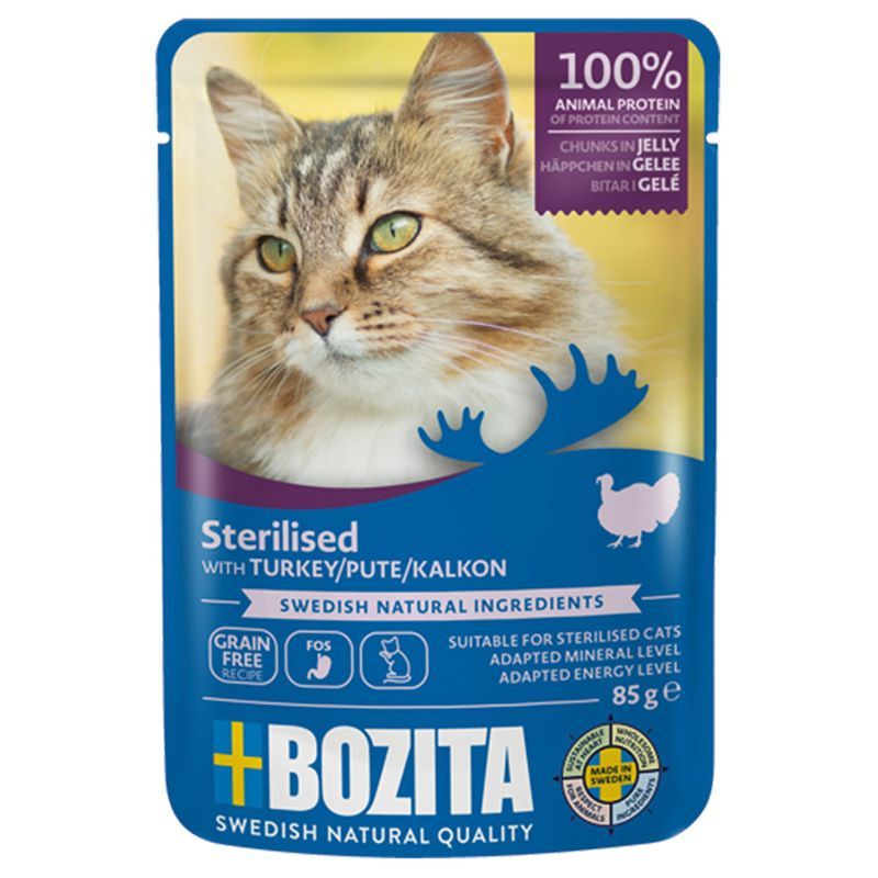 Bozita • Chunks in Jelly • Sterilised • Pute