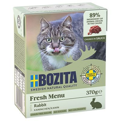 Bozita • Chunks in Sauce • with Rabbit