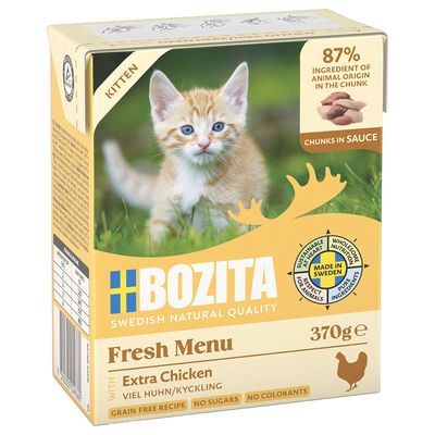 Bozita • Chunks in Sauce • with Chicken • Kitten