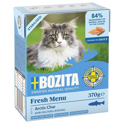 Bozita • Chunks in Sauce • with Arctic Char • Sterilised