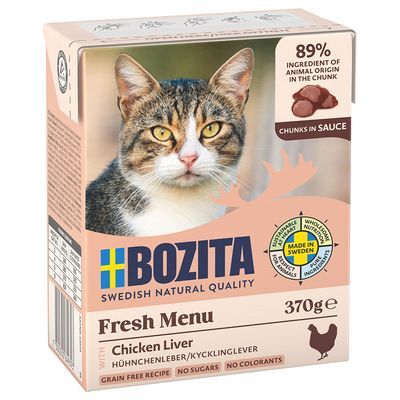 Bozita • Chunks in Sauce • Chicken Liver
