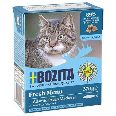 Bozita • Chunks in Jelly • with Mackarel