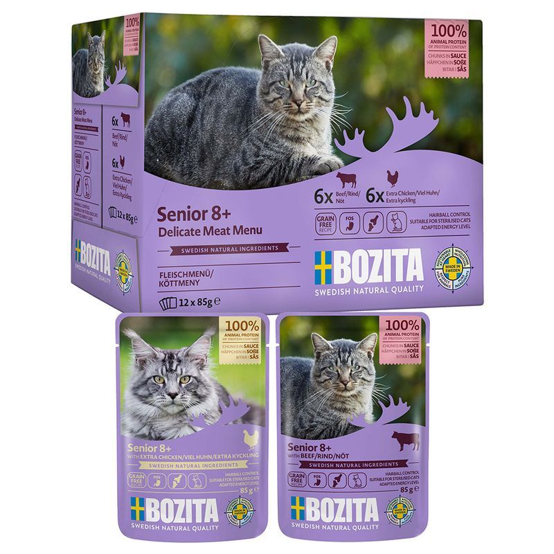 Bozita • Chunks in Sauce • Mixbox Menu • Senior