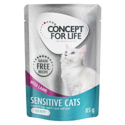 Concept for Life • Sensitive Cats • Lamm • in Soße