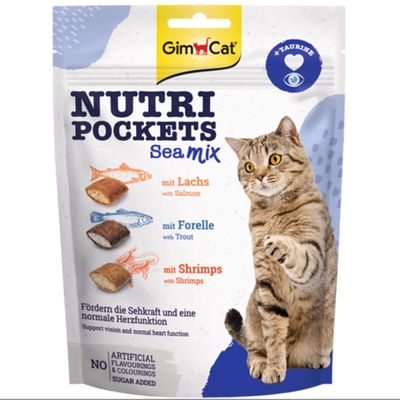 GimCat Nutri Pockets - Sea Mix
