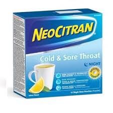 Neocitran Cold Sore Throat