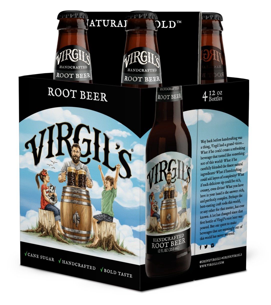 Root Beer Soda 4pk