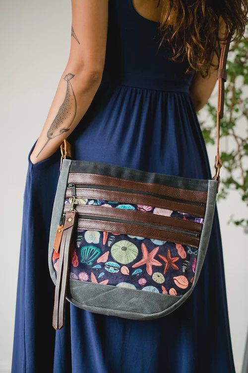 Triple Zip Bag