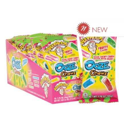 Warheads Ooze Chews 50g