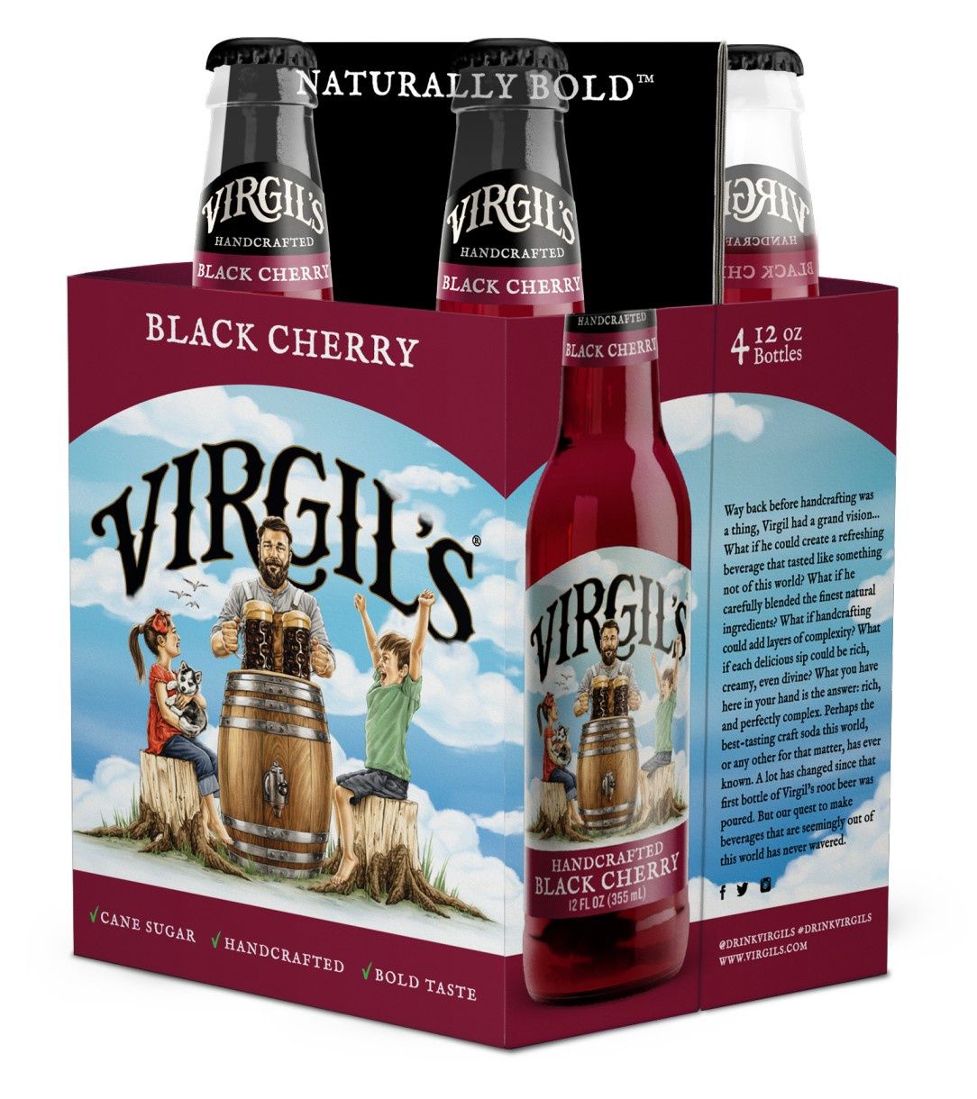 Black Cherry Soda 4pk