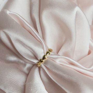 Simple Gold Heart Ring