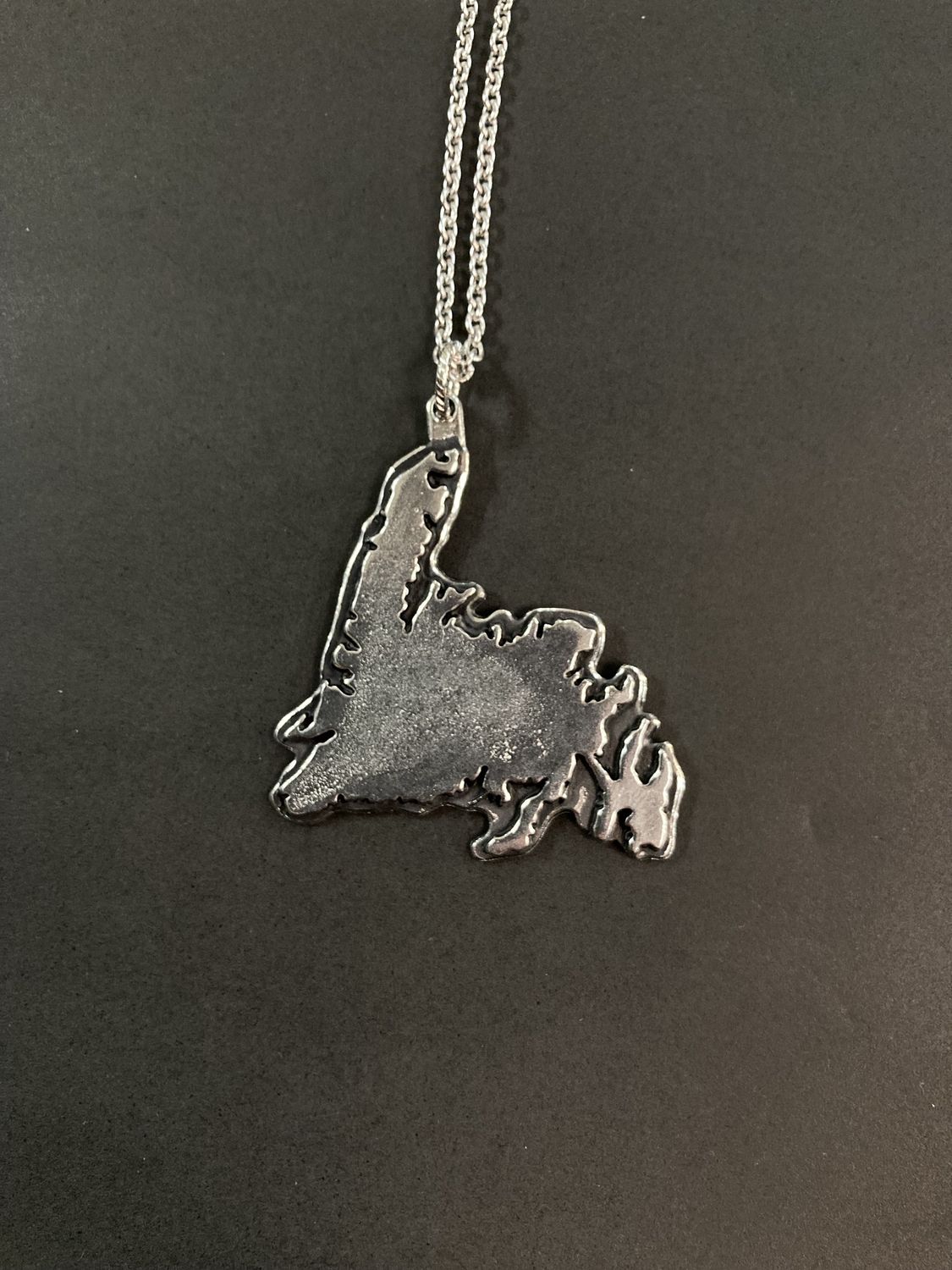 Newfoundland Map Pendant