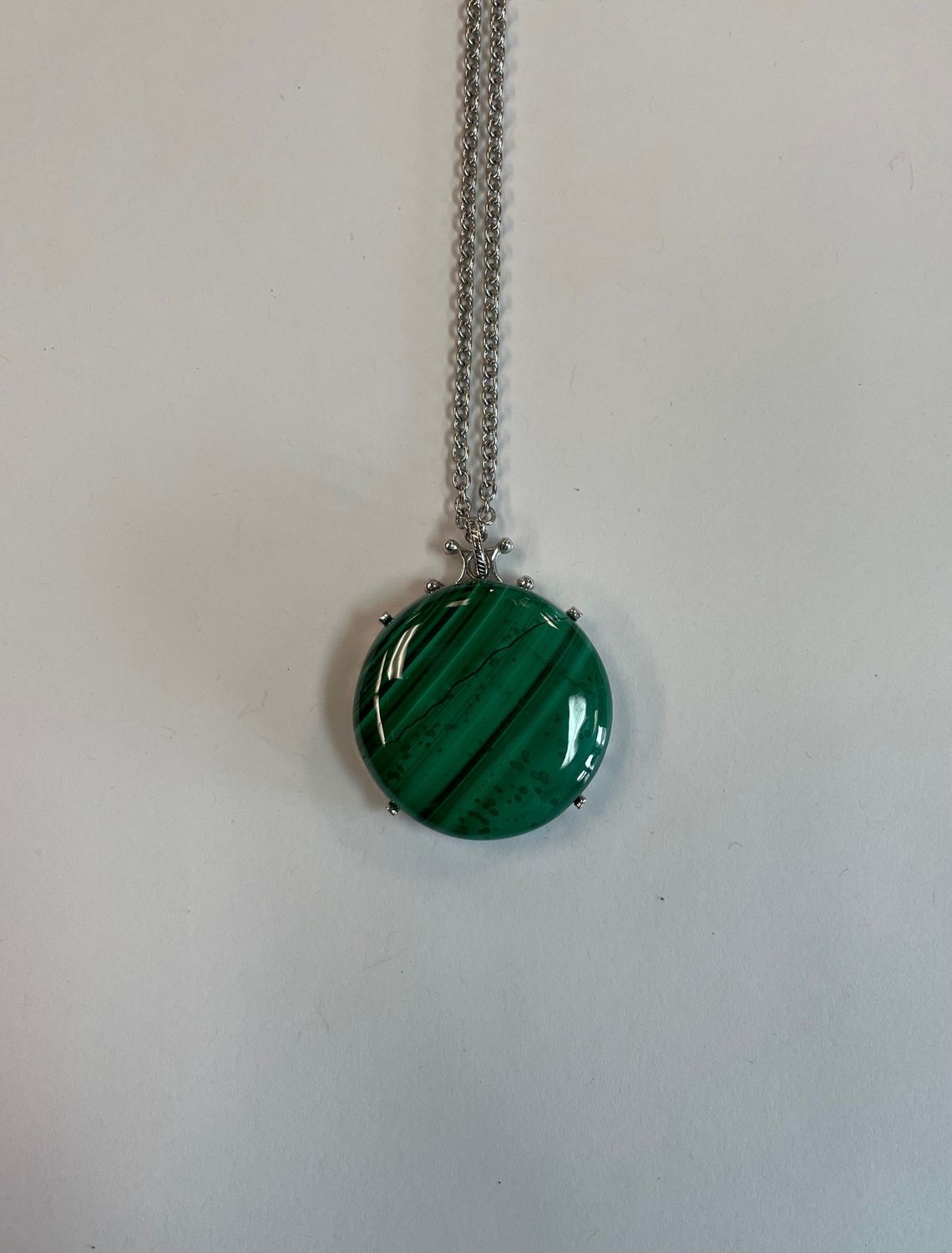 Aria Pendant (Malachite) Green