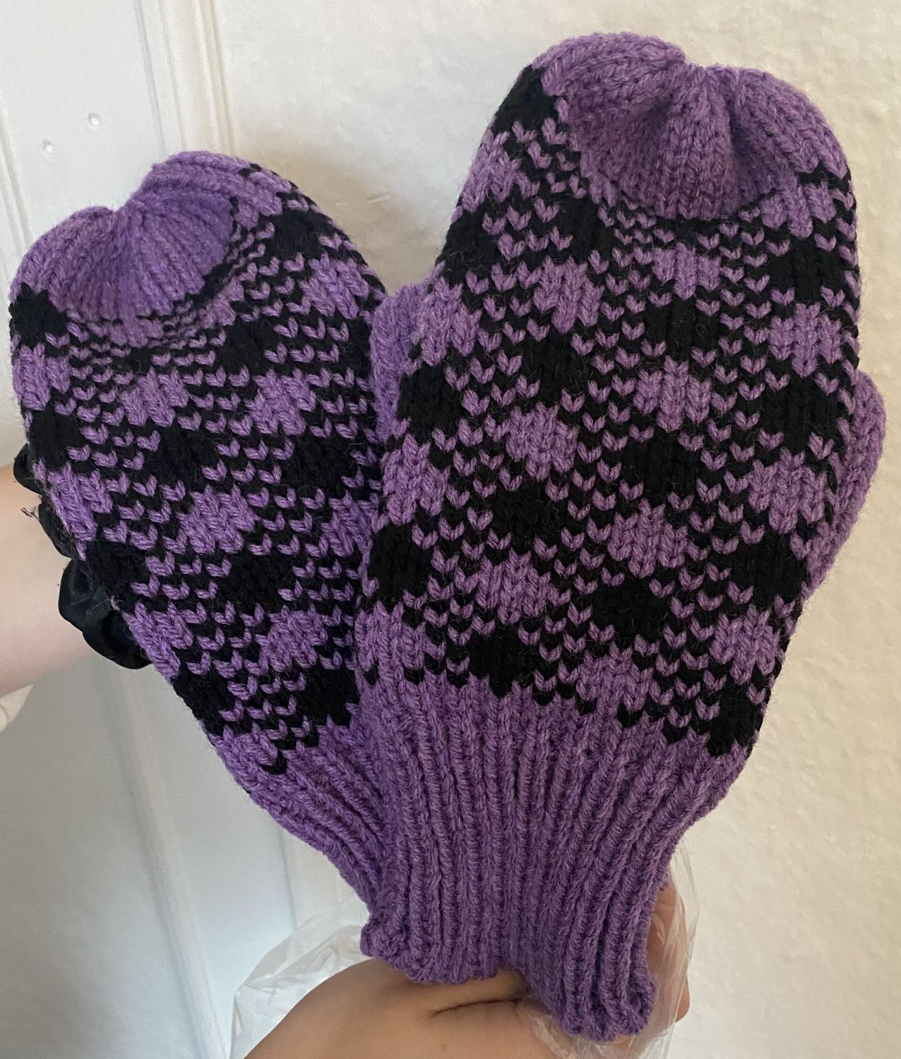 Knitted Adult Mittens