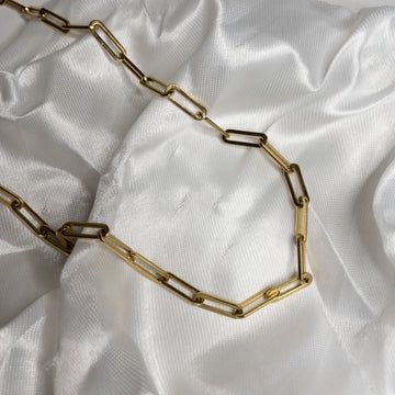 Iconic Link Necklace, Colour: Gold